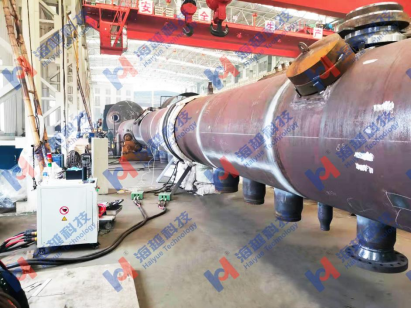 直徑1800mm，壁厚60mm，熱處理溫度665±10℃